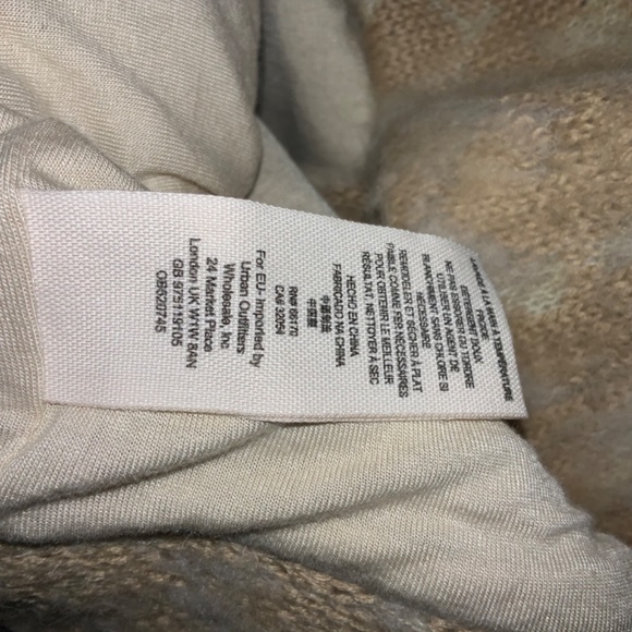 Free People Wild Things Knit Pea Coat Sz S soft knit alpaca blend oversized - Picture 7 of 9